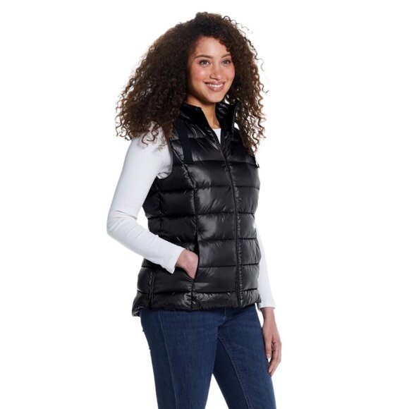 NEW Weatherproof Vintage Puffer Vest | Black - Picture 4 of 10